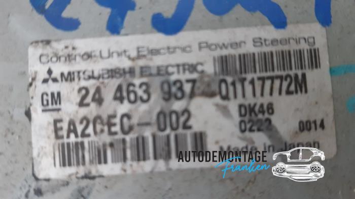 Electric power steering unit from a Opel Corsa C (F08/68) 1.2 16V 2002