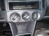 Heater control panel from a Volkswagen Polo IV (9N1/2/3) 1.4 TDI 80 2007
