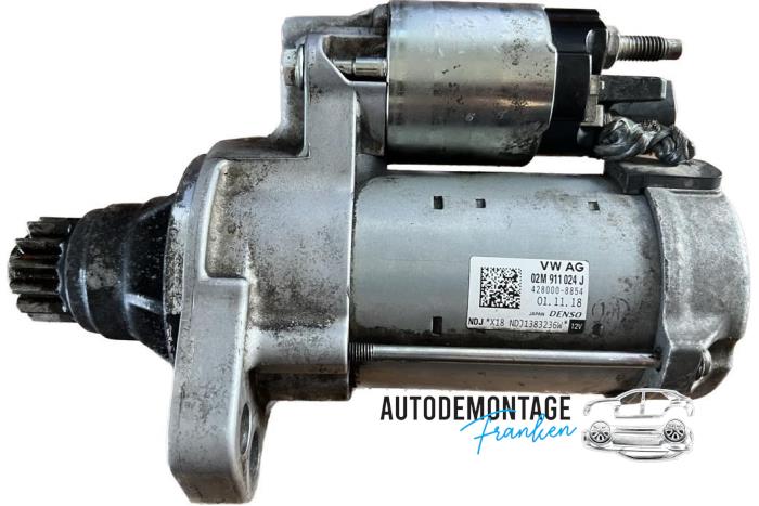 Gebrauchte Anlasser Volkswagen Transporter T6 2.0 TSI Preis € 45,00 Margenregelung angeboten von Franken Autodemontage B.V.