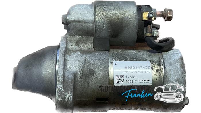 Gebrauchte Anlasser Opel Meriva (B) 1.7 CDTI 16V Preis € 35,00 Margenregelung angeboten von Franken Autodemontage B.V.