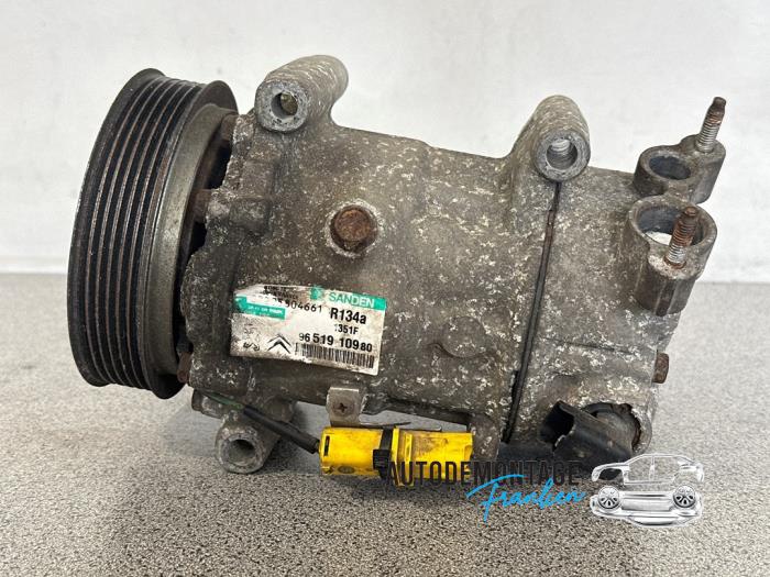 Usagé Compresseur de clim Peugeot 207/207+ (WA/WC/WM) 1.4 Prix € 80,00 Règlement à la marge proposé par Franken Autodemontage B.V.