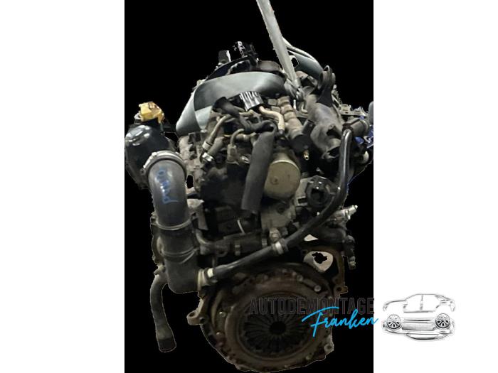 Motor van een Fiat Grande Punto (199) 1.3 JTD Multijet 16V 2010