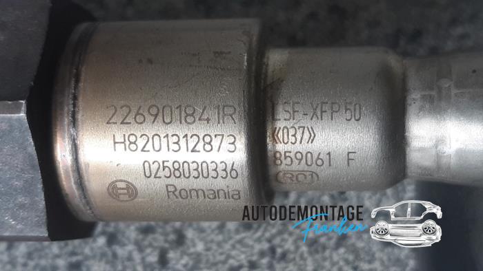 Sonde lambda d'un Renault Twingo III (AH) 1.0 SCe 70 12V 2019
