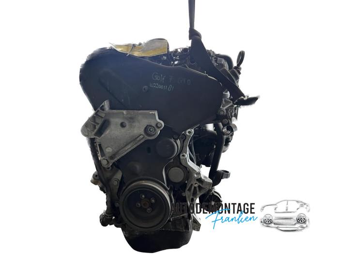 Engine from a Volkswagen Golf VII (AUA) 2.0 GTD 16V 2017