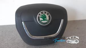 Used Left airbag (steering wheel) Skoda Superb Combi (3TAC/TAF) 2.0 TDI 16V Price on request offered by Franken Autodemontage B.V.