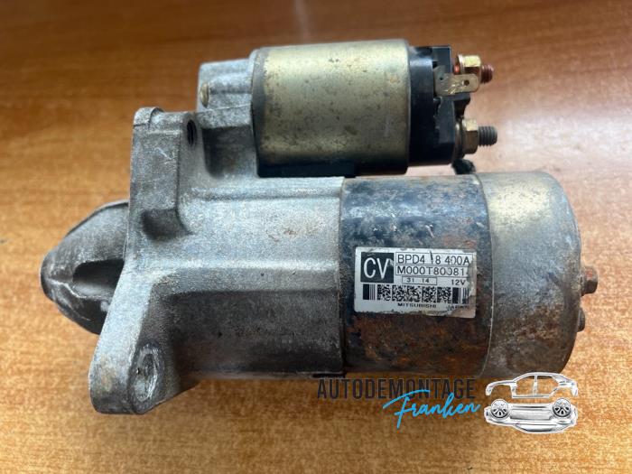 Begagnade Startmotor Mazda MX-5 (NB18/35/8C) 1.6i 16V Pris € 35,00 Marginaltabell erbjuds av Franken Autodemontage B.V.
