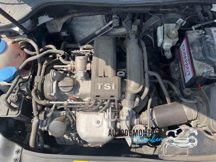 ABS pump from a Volkswagen Golf VI (5K1) 1.2 TSI BlueMotion 2013