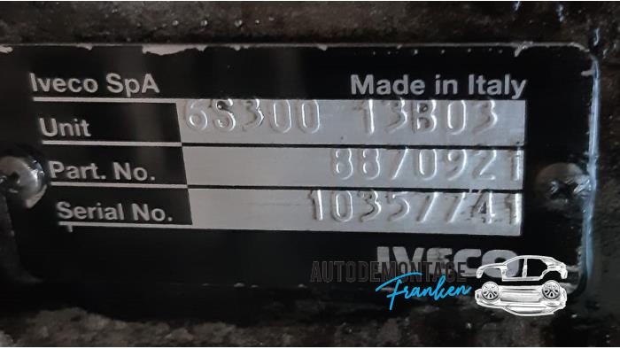Gebrauchte Getriebe Iveco New Daily III 40C15 Preis auf Anfrage angeboten von Franken Autodemontage B.V.
