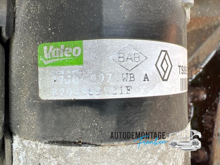 Frankberg Alternateur Générateur 150A 2 pôles Compatible avec Clio III BR0/1 CR0/1 1.2L Essence 2005-2009 M.e.g.a.n.e III Coupé DZ0/1 1.5L Diesel 2008-2016 Remplace# 8200660034