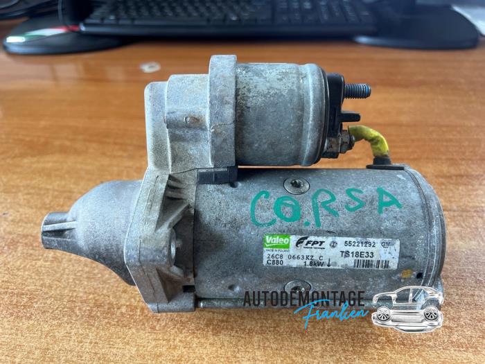 Gebrauchte Anlasser Opel Tigra Twin Top 1.3 CDTi 16V Preis € 45,00 Margenregelung angeboten von Franken Autodemontage B.V.