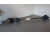 Front drive shaft, right from a Fiat Doblo Cargo (223), 2001 / 2010 1.9 JTD, Delivery, Diesel, 1.910cc, 77kW (105pk), FWD, 223A7000; 223B1000, 2003-07 / 2010-12, 223 2005