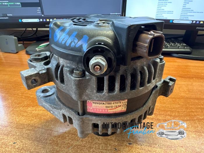 Begagnade Dynamo Toyota iQ 1.3 Stop & Start Dual VVT-i 16V Pris € 80,00 Marginaltabell erbjuds av Franken Autodemontage B.V.