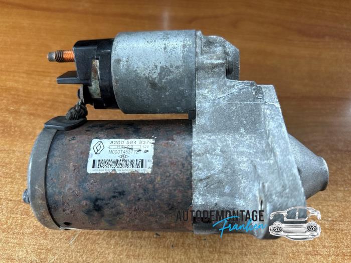 Gebrauchte Anlasser Renault Clio III (BR/CR) 1.4 16V Preis € 35,00 Margenregelung angeboten von Franken Autodemontage B.V.