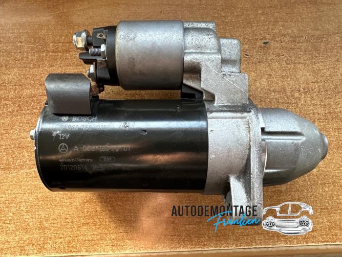 Gebrauchte Anlasser Mercedes C Estate (S204) 1.8 C-180 CGI 16V Preis € 60,00 Margenregelung angeboten von Franken Autodemontage B.V.