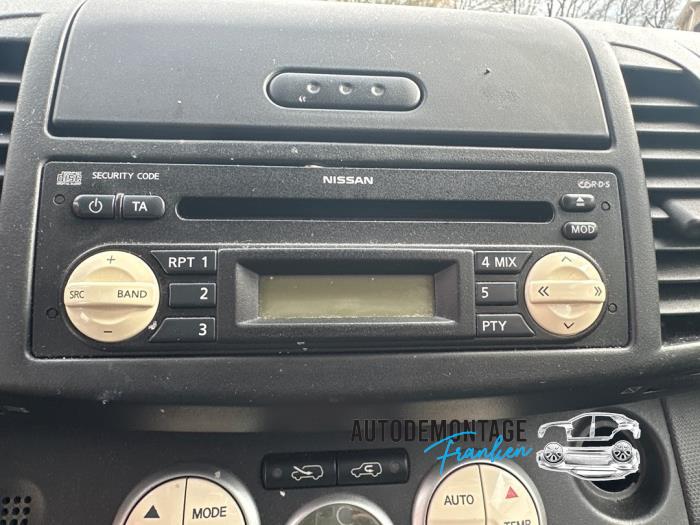 Radioodtwarzacz CD z Nissan Micra (K12) 1.2 16V 2005
