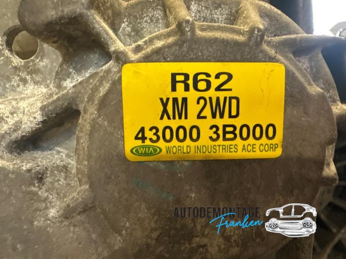 Getriebe van een Kia Sorento II (XM) 2.2 CRDi 16V VGT 4x2 2010
