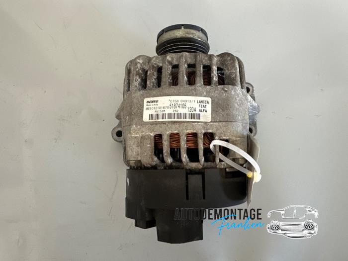 Usagé Dynamo Fiat Panda (312) 0.9 TwinAir 65 Prix € 45,00 Règlement à la marge proposé par Franken Autodemontage B.V.
