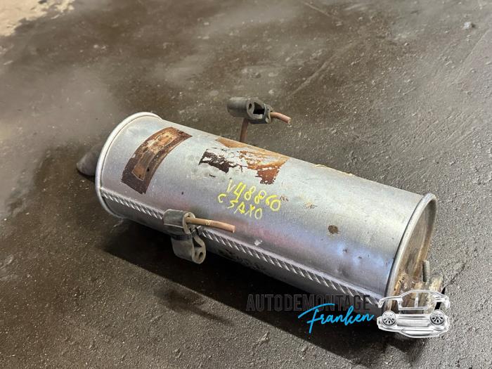 Gebrauchte Auspuff Enddämpfer Citroen Saxo 1.1i X,SX Preis € 40,00 Margenregelung angeboten von Franken Autodemontage B.V.