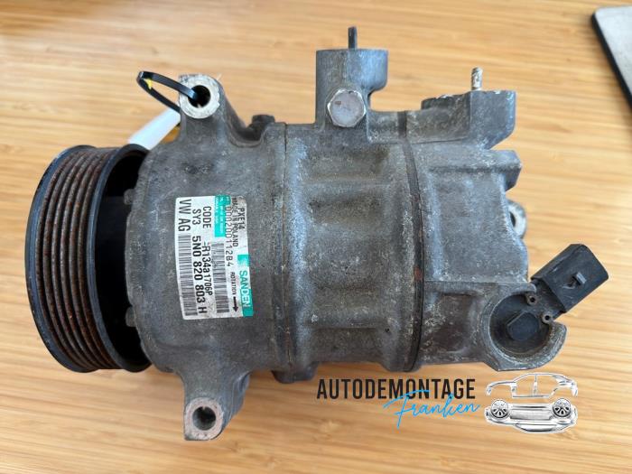 Gebrauchte Klimapumpe Volkswagen Golf V (1K1) 1.4 TSI 122 16V Preis € 80,00 Margenregelung angeboten von Franken Autodemontage B.V.