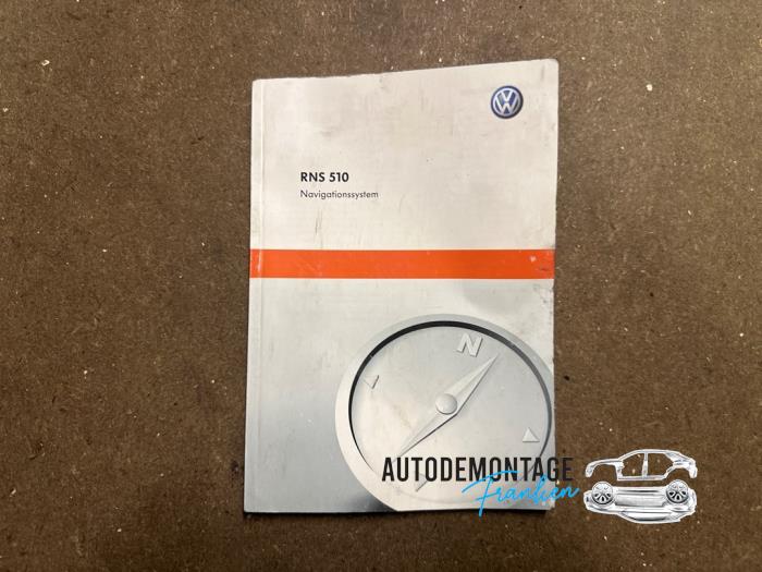Używane Instrukcja Volkswagen Golf VI (5K1) 2.0 GTI 16V Cena € 10,00 Procedura marży oferowane przez Franken Autodemontage B.V.