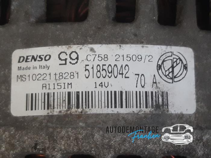 Dynamo from a Ford Ka II 1.2 2009