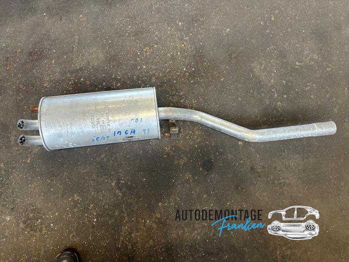 Gebrauchte Auspuff Enddämpfer Seat Inca (6K9) 1.9 SDI Preis € 40,00 Margenregelung angeboten von Franken Autodemontage B.V.