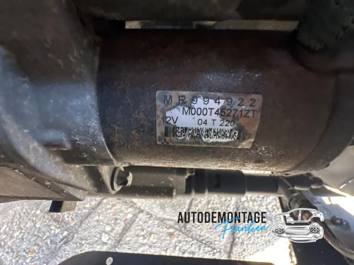 Gebrauchte Anlasser Mitsubishi Colt (Z2/Z3) 1.1 12V Preis auf Anfrage angeboten von Franken Autodemontage B.V.