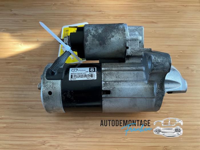 Gebrauchte Anlasser Mazda 2 (DJ/DL) 1.5 SkyActiv-G 90 Preis € 50,00 Margenregelung angeboten von Franken Autodemontage B.V.