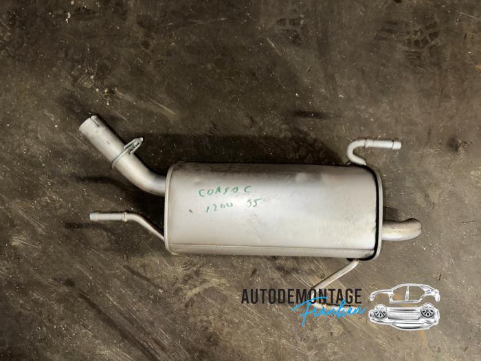 Gebrauchte Auspuff Enddämpfer Opel Corsa C (F08/68) 1.2 16V Preis € 35,00 Margenregelung angeboten von Franken Autodemontage B.V.