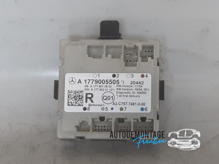 Usagé Module (divers) Mercedes CLA (118.3) 1.3 CLA-200 Turbo 16V Prix € 35,00 Règlement à la marge proposé par Franken Autodemontage B.V.