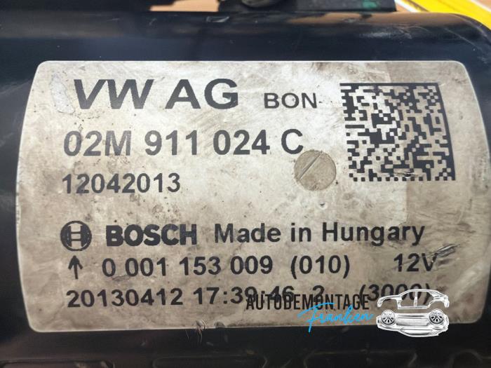 Anlasser van een Volkswagen Crafter (SY) 2.0 TDI 2017