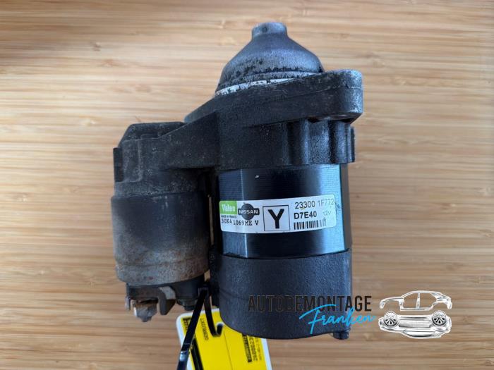 Gebrauchte Anlasser Nissan Micra (K12) 1.2 16V Preis € 35,00 Margenregelung angeboten von Franken Autodemontage B.V.