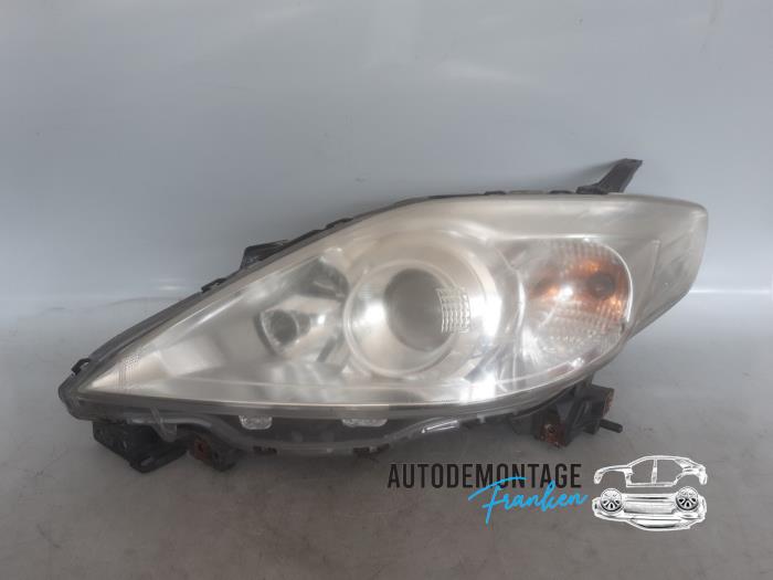 Używane Reflektor lewy Mazda 5 (CR19) 1.8i 16V Cena € 60,00 Procedura marży oferowane przez Franken Autodemontage B.V.