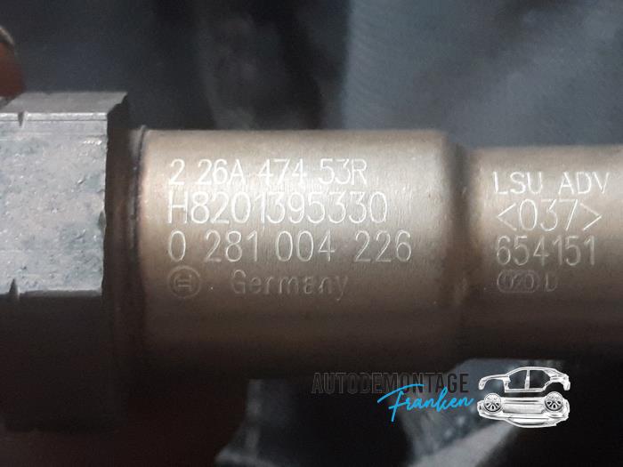 Sonda lambda z Renault Scénic III (JZ) 1.5 dCi 110 2014