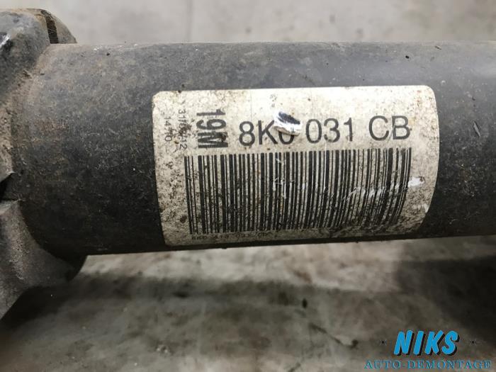 Front shock absorber rod, left from a Audi A4 Avant (B8) 2.0 TDI 143 16V 2012