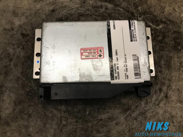Used ABS Computer Nissan 350 Z (Z33) 3.5 V6 24V Price on request offered by Niks autodemontage