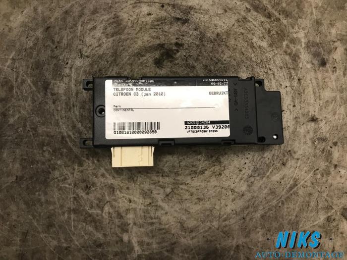 Begagnade Telefonmodul Citroen C3 (SC) 1.4 16V VTi Pris på förfrågan erbjuds av Niks autodemontage