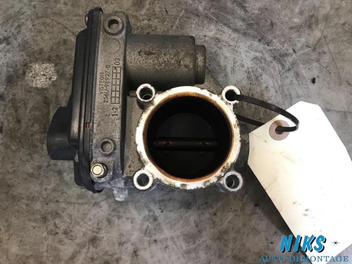 Throttle body Ford Fiesta 5 1.4 16V 2S6UCC FXJA VISTEON