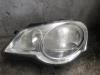 Headlight, left from a Volkswagen Polo IV (9N1/2/3), 2001 / 2012 1.4 16V 75, Hatchback, Petrol, 1.390cc, 55kW (75pk), FWD, BKY, 2004-05 / 2008-05, 9N2; 3 2005