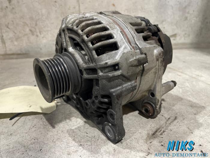 Dynamo Volkswagen Golf III Cabrio (1E), 1993 / 1998 1.9 TDI, Convertible, Diesel, 1.896cc, 66kW (90pk), FWD, 1Z; EURO2; AHU, 1995-08 / 1998-05, 1E (Used)