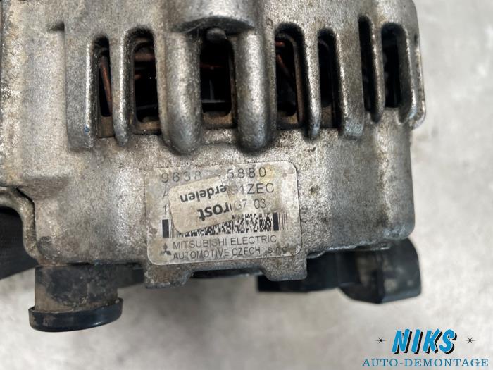 Dynamo from a Peugeot 206 (2A/C/H/J/S) 1.6 16V 2002