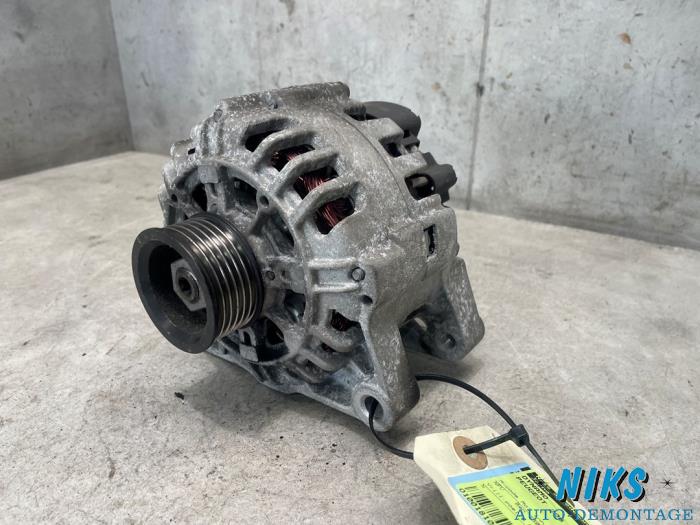 Dynamo van een Peugeot 206 (2A/C/H/J/S) 1.6 16V 2002