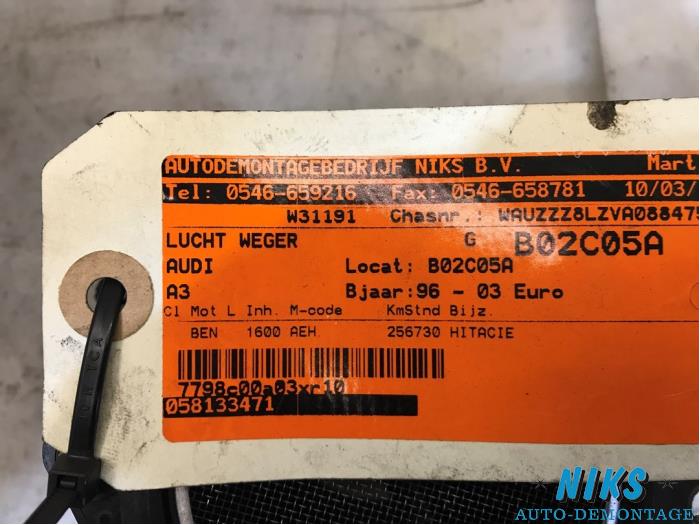 Luftdichtemesser van een Audi A3 1997