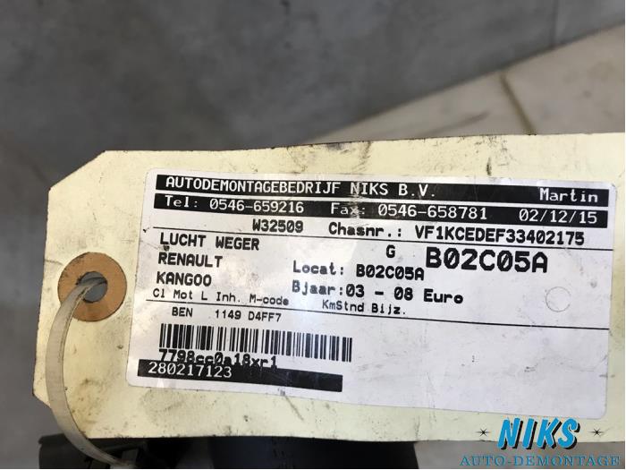 Aerometer from a Renault Kangoo 2005