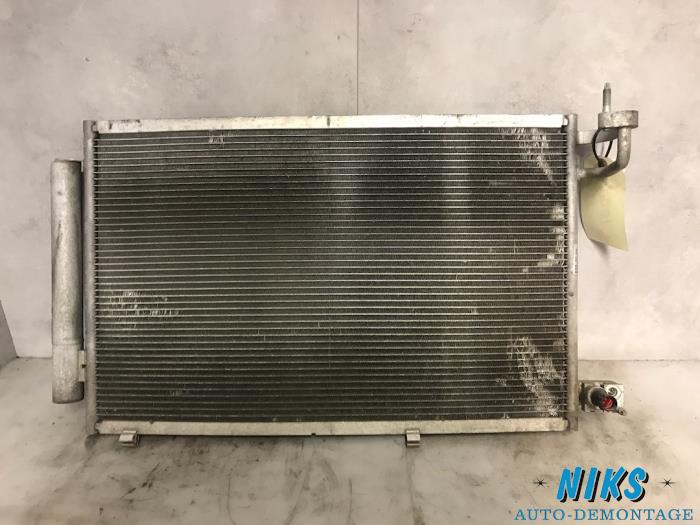 Air conditioning radiator from a Ford Fiesta 2009