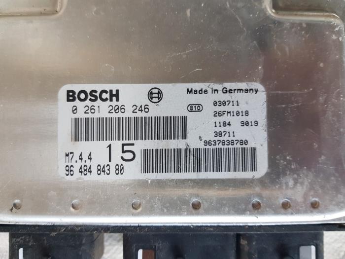 Used Ignition lock + computer Peugeot 106 II 1.1 XN,XR,XT,Accent Price € 125,00 Margin scheme offered by Autosloopbedrijf H.C.Stouten