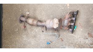 Used Exhaust manifold + catalyst Ford Focus 2 1.6 16V Price € 135,00 Margin scheme offered by Autosloopbedrijf H.C.Stouten