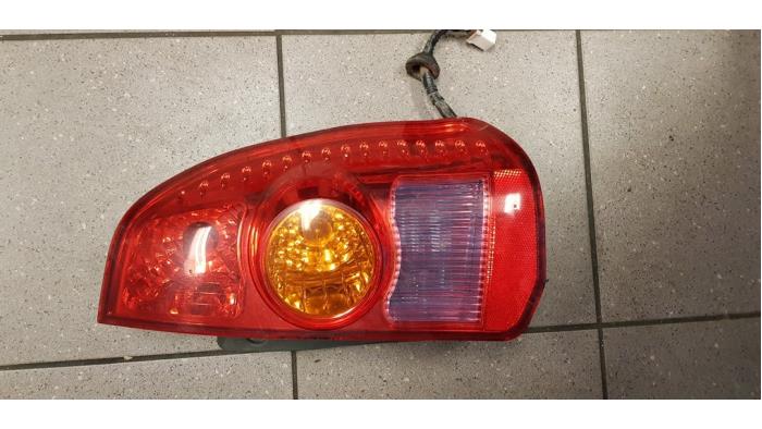 Taillight, right from a Mitsubishi Space Star (DG) 1.6 16V 2003