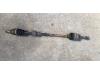 Front drive shaft, left from a Chevrolet Kalos (SF48), Hatchback, 2003 / 2008 2007