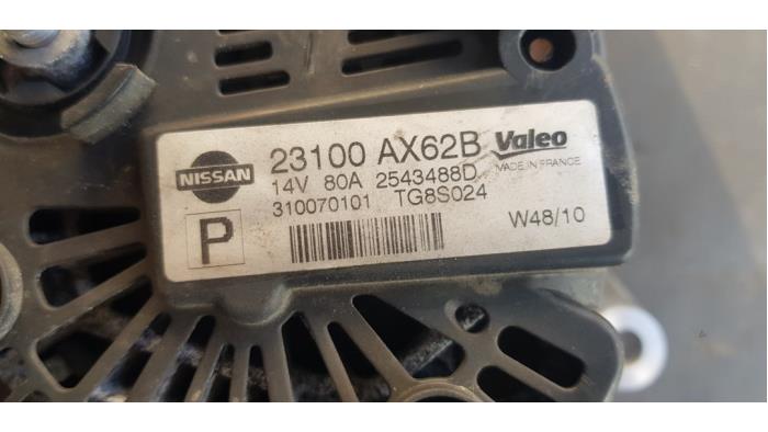 Used Dynamo Nissan Note (E11) 1.4 16V Price € 40,00 Margin scheme offered by Autosloopbedrijf H.C.Stouten